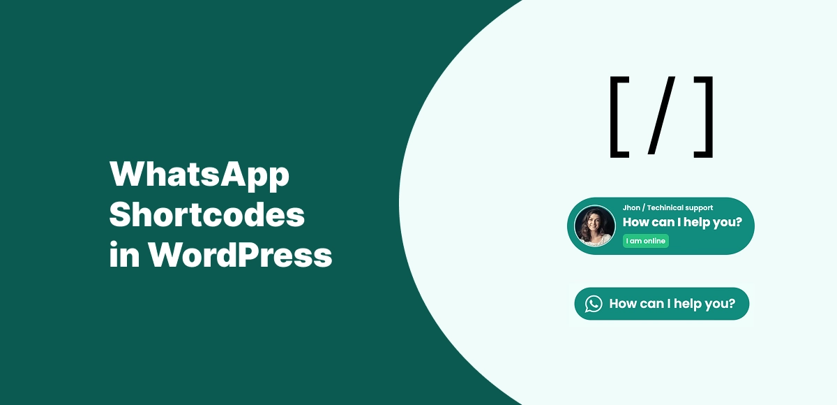 WhatsApp Shortcodes in WordPress – Complete Guide