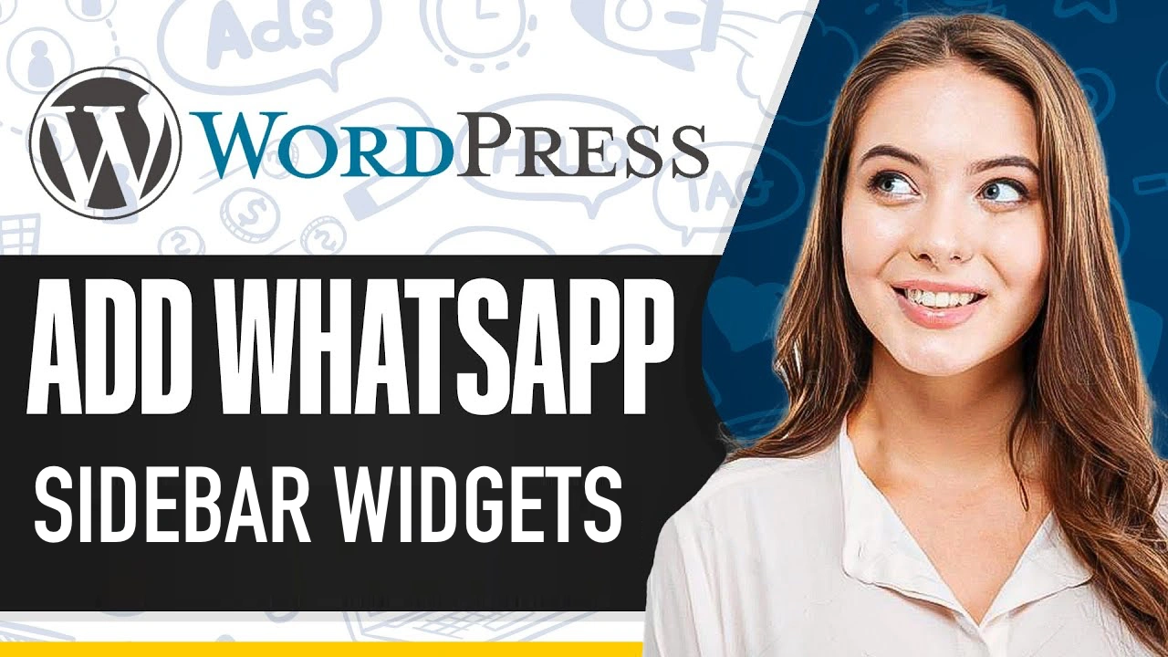 add WhatsApp Chat to WordPress sidebar