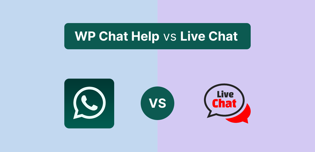 WhatsApp Chat vs Live Chat – 7 Key Differences (2025)