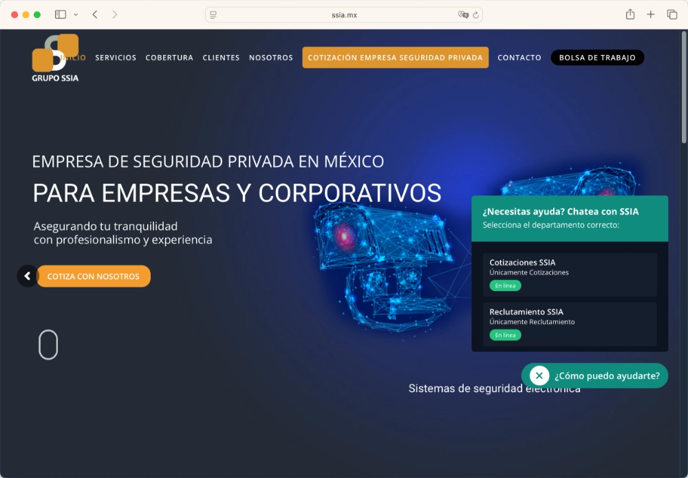 Grupo SSIA | Empresa Líder en Seguridad Privada en México