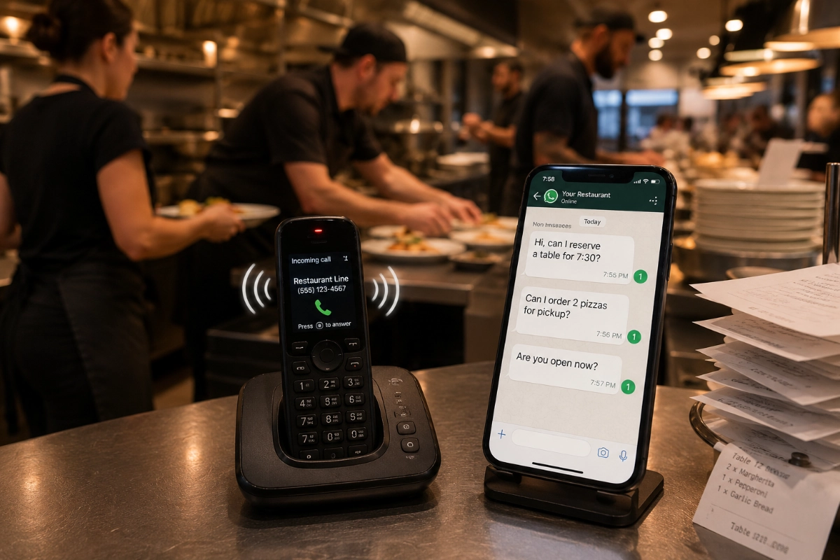 Why Restaurants Lose Orders and Reservations to Phone Calls